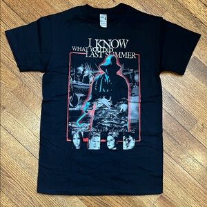 I Know What You Did Last Summer (1997) Black Graphic T-Shirt, NWOT, Unisex Small